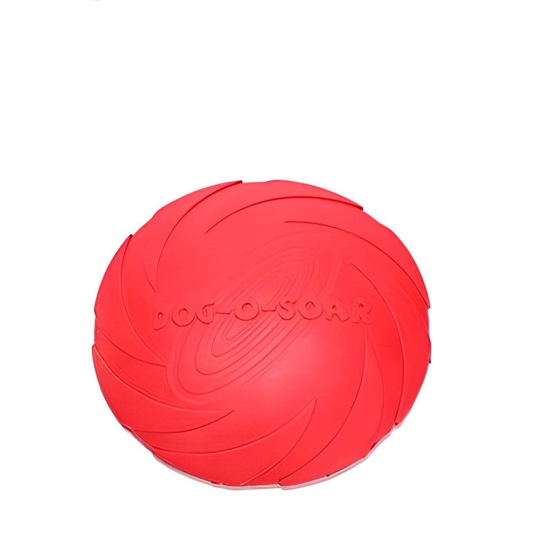 Hundefrisbee in Rot
