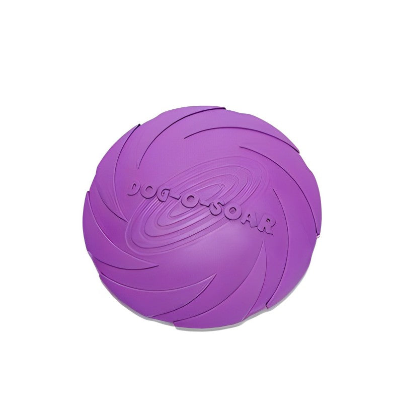 Hundefrisbee in Violett