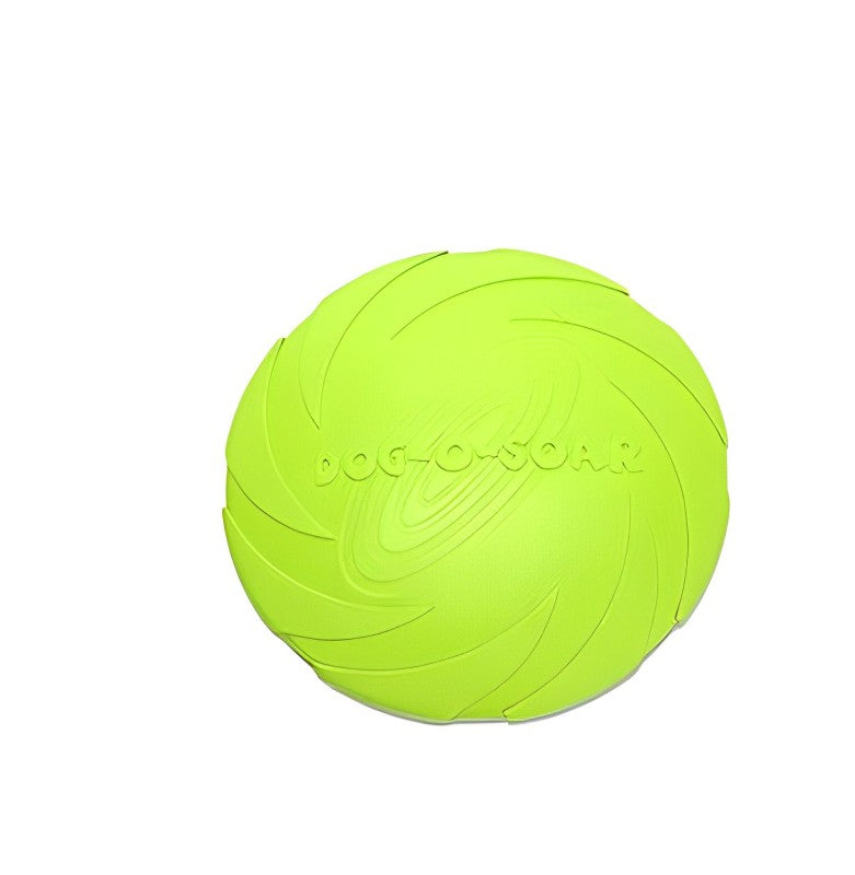 Hundefrisbee in Grün